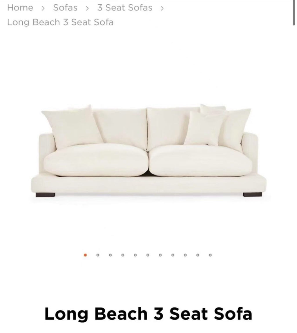 Long Beach 3 Seat Sofa