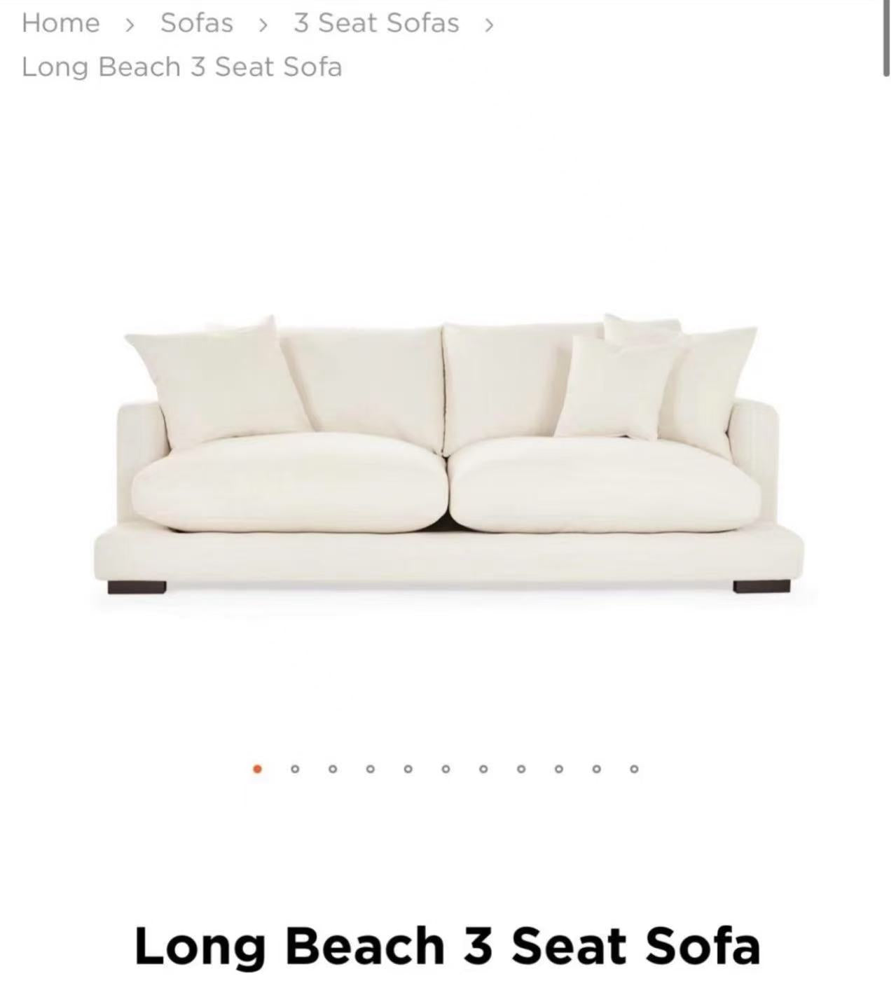Long Beach 3 Seat Sofa