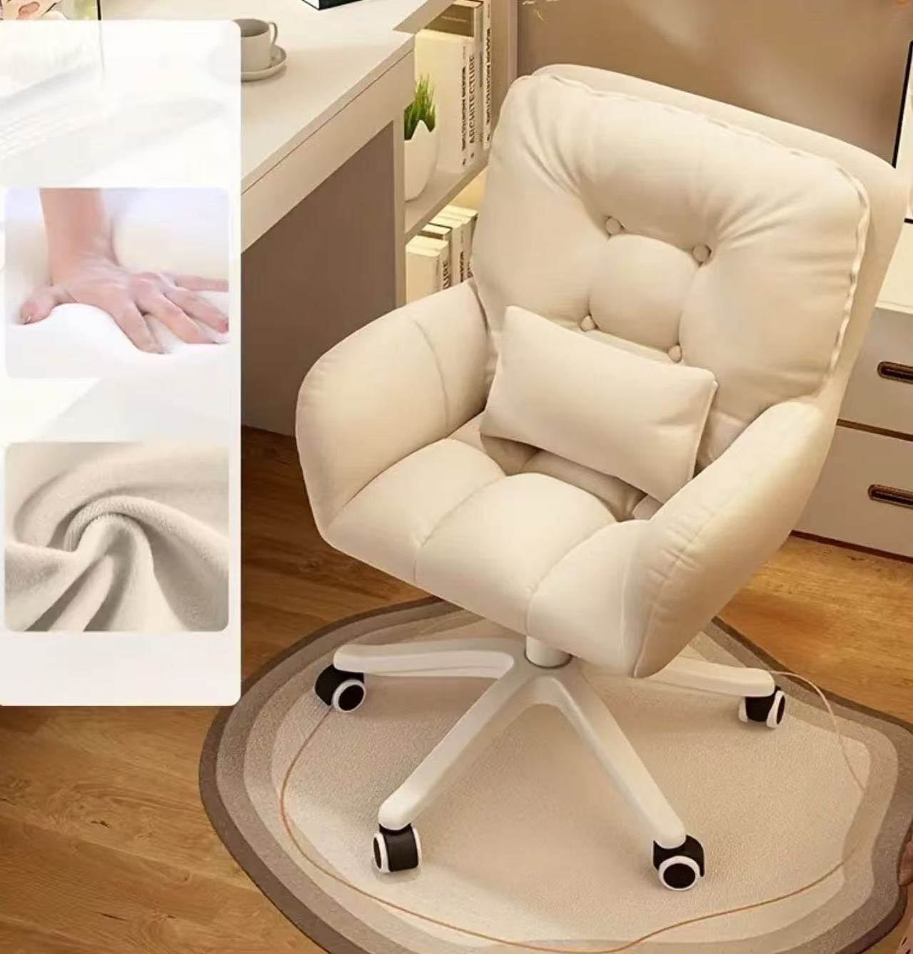 Ergonomic Swivel Office Chair – Multi-Color Options