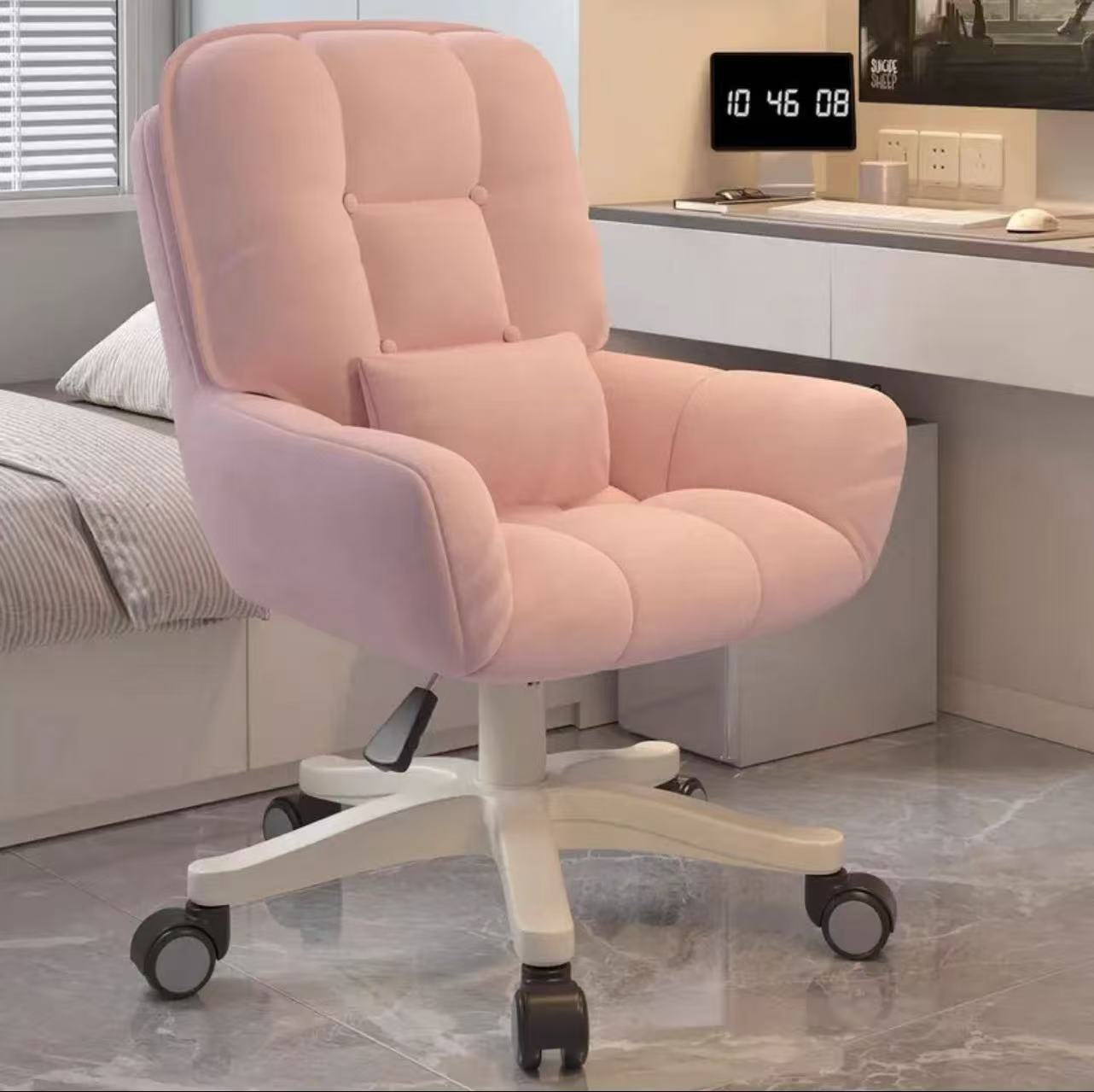 Ergonomic Swivel Office Chair – Multi-Color Options