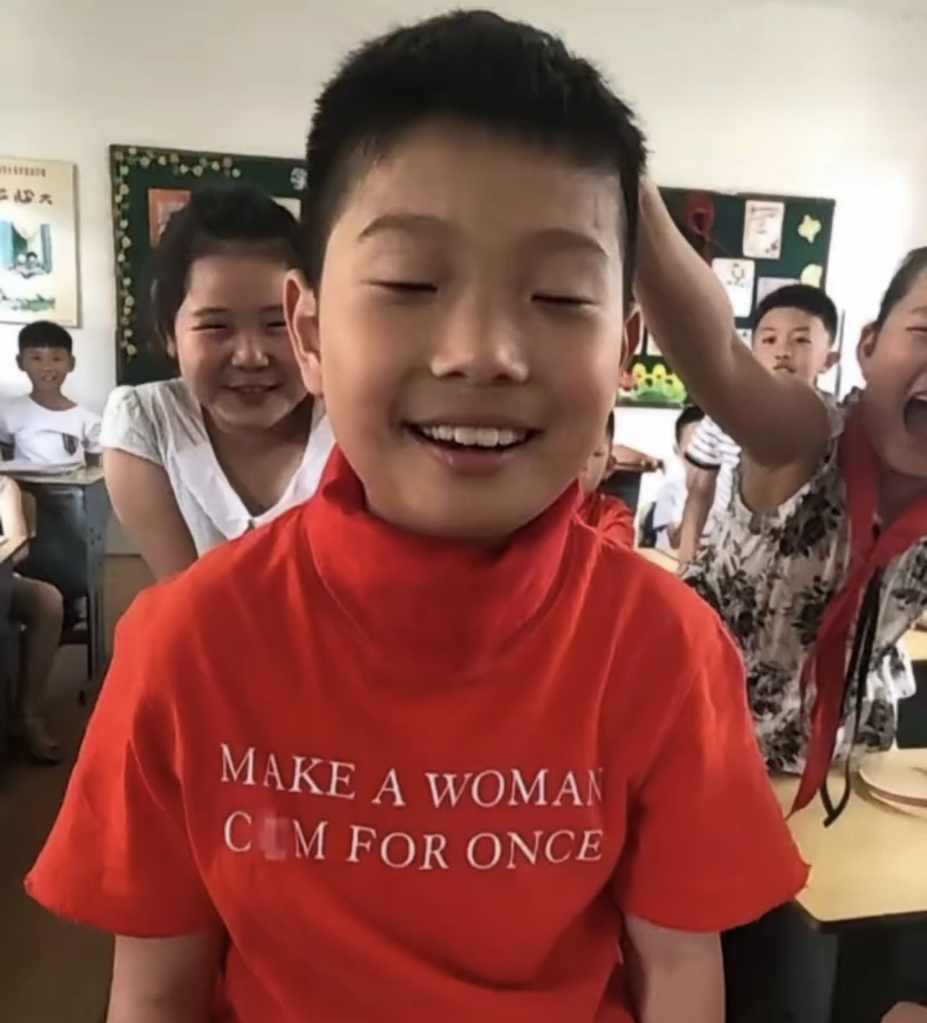 MAKE A WOMAN C*M FOR ONCE TEE