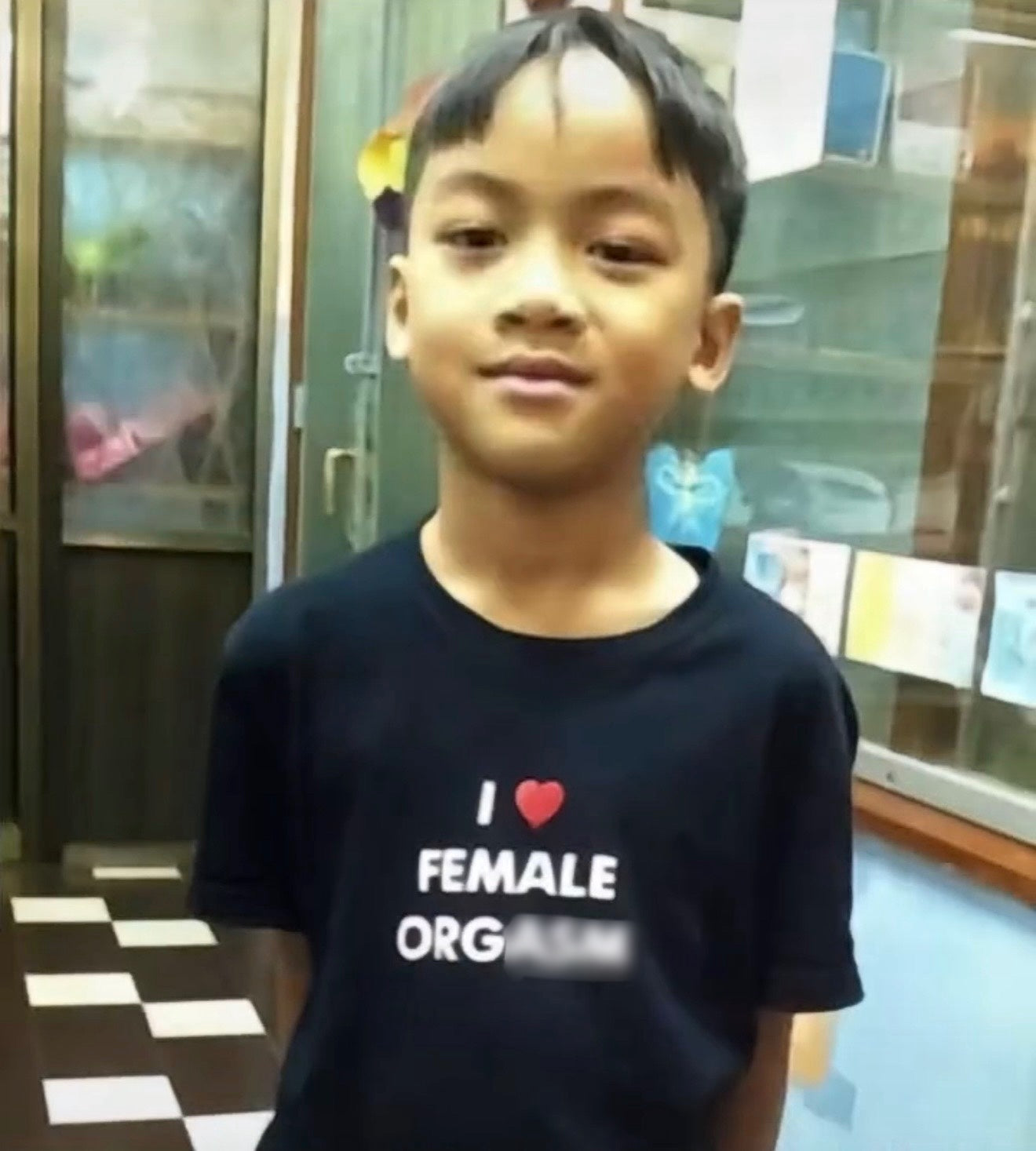 I ❤️ FEMALE ORG%ASM TEE